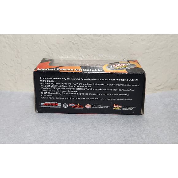 Action Cruz Pedregon Signed McDonald's 1997 Funny Car Limited Ed. 1:64 Sealed - Picture 7 of 7